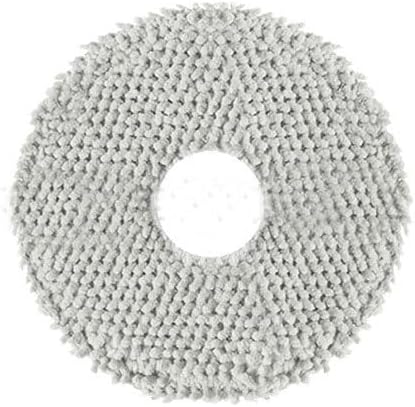 Spare Parts Accessories Kit Compatible With ECOVACS DEEBOT X2 Omni Vacuum Cleaner.1 Main Rubber Brush,1 Normal Main Brush,4 Side Brush,4 Hepa Filters,4 Mop Pads,3 Dust Bags (17 Pack-Black)