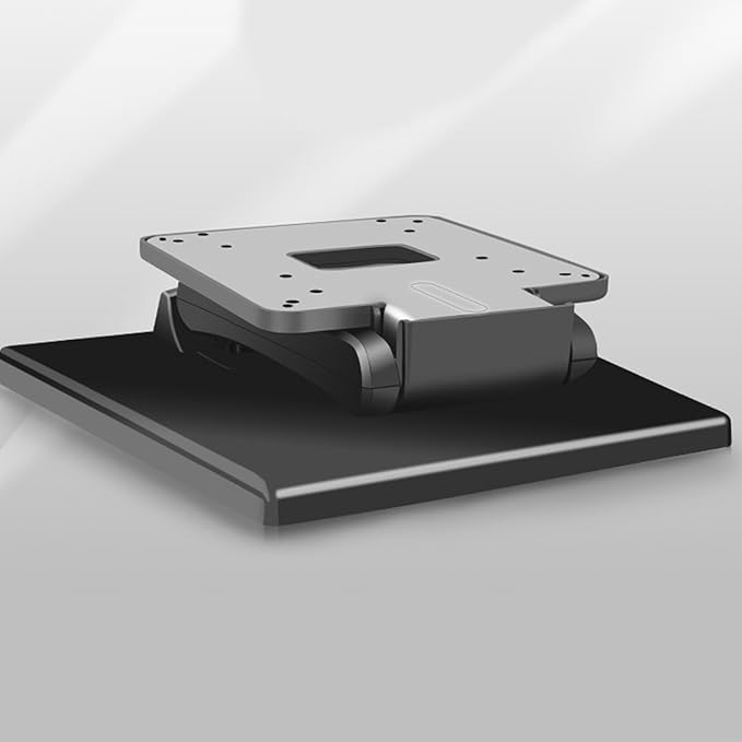 Portable Monitor Stand Holds up to 6.5kg Metal Folding Mount for 13-27inch Display Space Saving Adjustable Monitor Stand