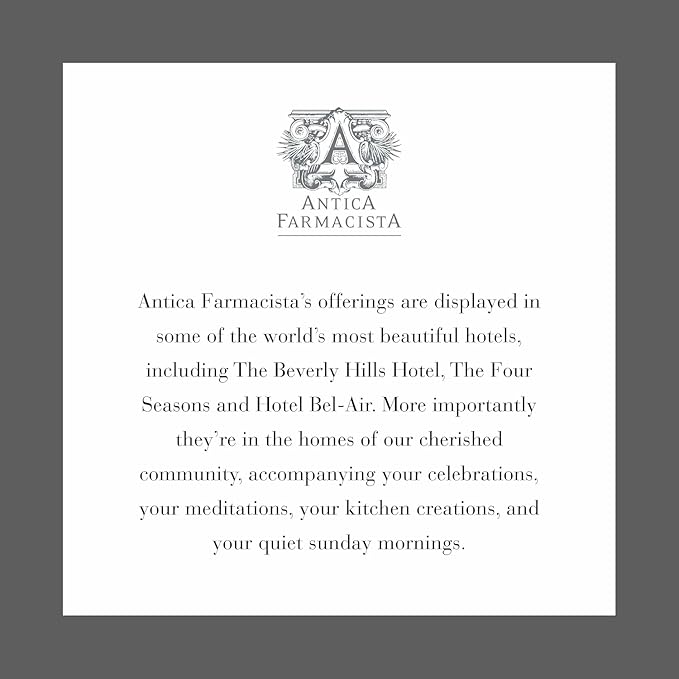 Antica Farmacista Home Ambiance Diffuser,White Spruce,10.8 Fl Oz