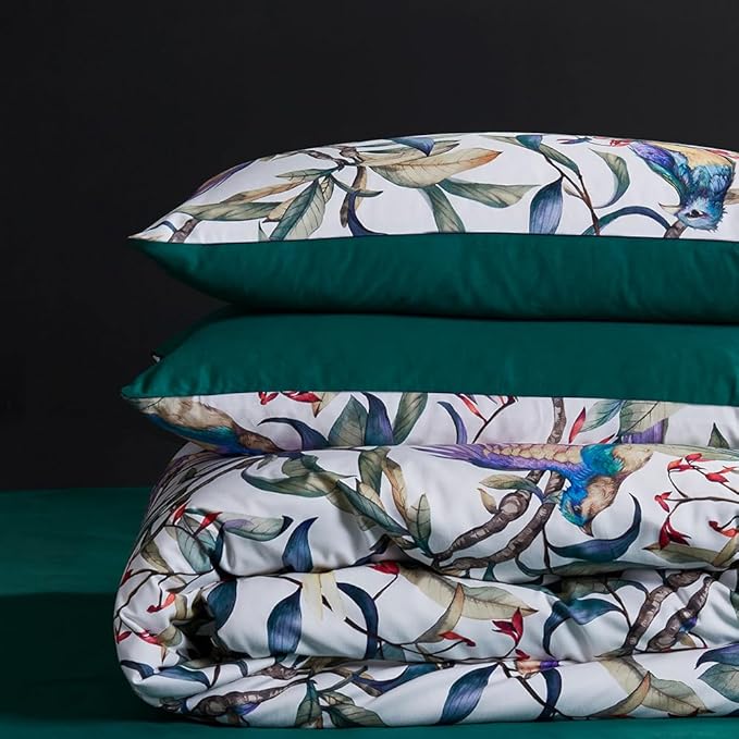 Cupocupa Duvet Cover Set;Duvet Cover Full Bedding Set Fluffy Boho Duvet Cover Set Paisley Floral Bedding Collection Duvet Cover with Pillowcases