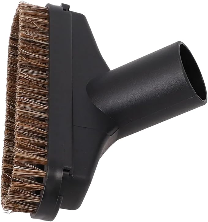 Round Soft Horse Hair Vacuum Brush Attachment For Shark Vacuum Attachments - Round Dust Brush For Shark Vacuum Brushs Attachments, for Most Vacuum Cleaners Accessories