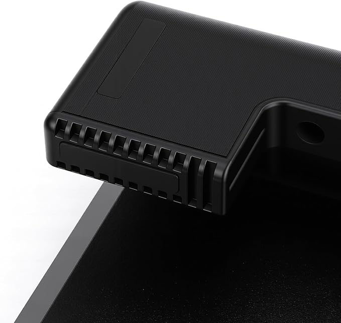 Diyeeni Monitor Riser with USB Hub, Computer Stand Monitor Stand Riser, Office Desk Accessories for Home Office Computer, Laptop, Printer and Keyboard Storage