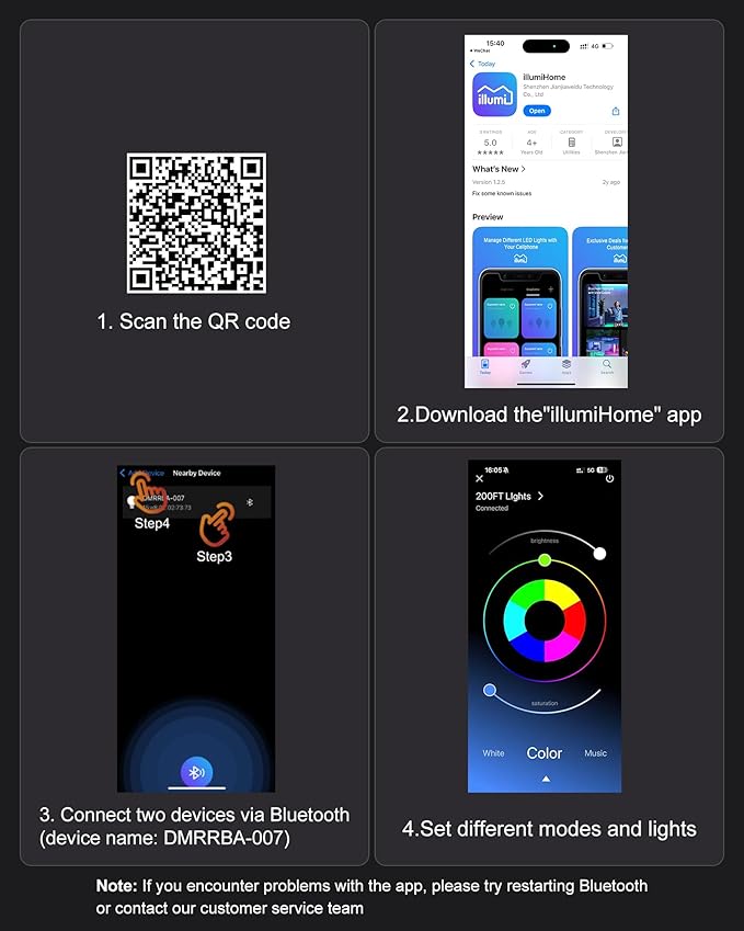 Fussion 300ft Permanent Outdoor Lights for House, 2025 Smart RGB LED Outside Lights with APP Remote Control, IP67 Waterproof Eternity Eaves Lighting for Christmas, Halloween, Holiday, Party, Daily