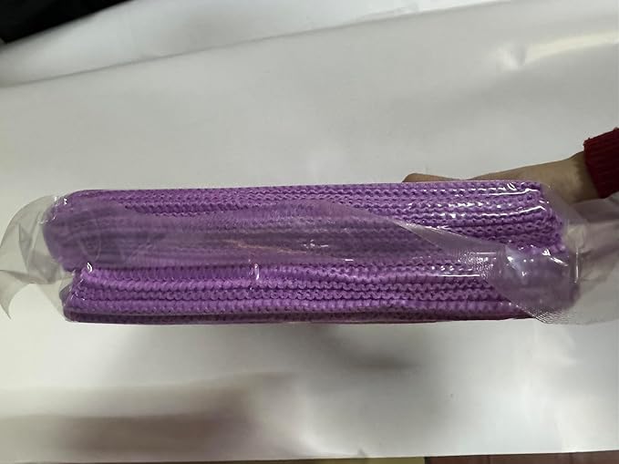 Microfiber Cleaning Cloth-24Pcs (13x13 inch) Ultra Soft Highly Absorbent Rags for Housekeeping-Machine Wash (Purple)