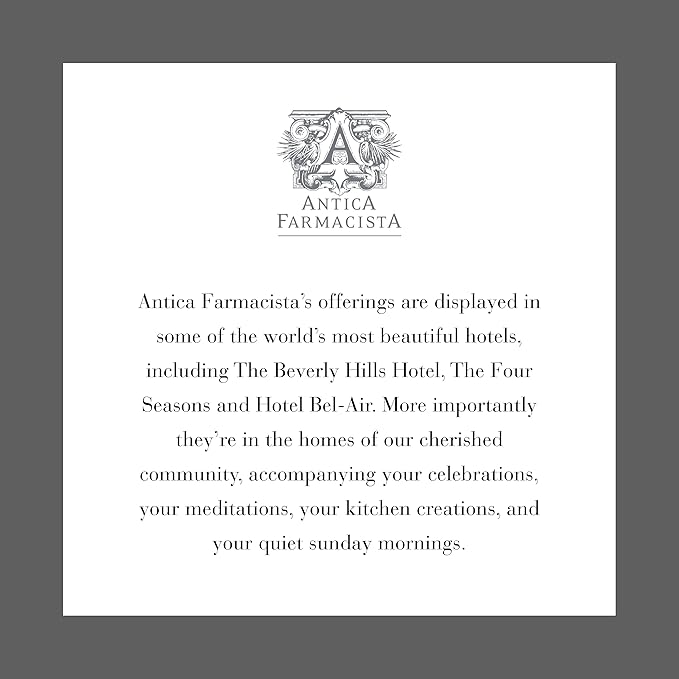 Antica Farmacista Home Ambiance Diffuser,Manhattan,16.9 Fl Oz