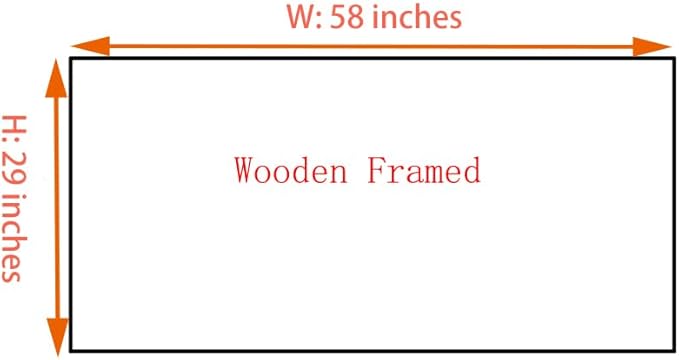 Ardemy Framed Canvas Wall Art Extra Large Boat Bedroom Pictures Wall Decor Living Room, Beach Seascape Paintings Wall Decor Textured Artwork for Kitchen Dining Room Home Office, 58"x29"