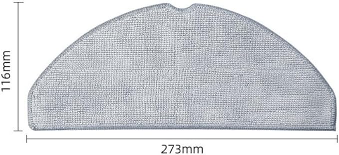 16PCS Vacuum Accessories For Cecotec For Conga 8490 For Ultimate Ultra Power Home, Main Brush Side Brush Microfiber Mop Pads Filter Kit, Automatic Vacuum Cleaner Parts