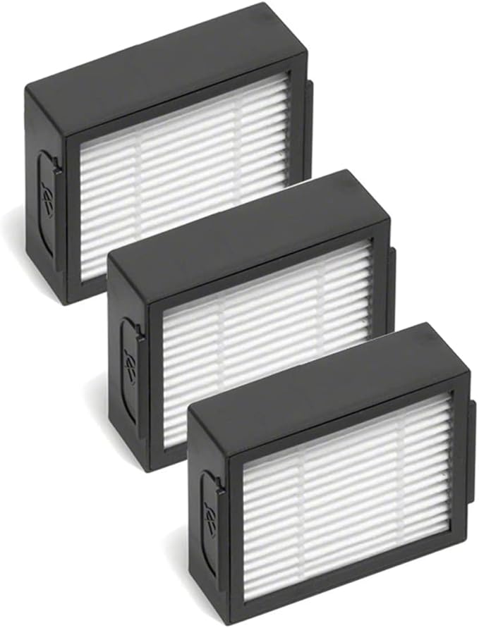 Replacement Parts Accessories for iRobot Roomba i7 i6 i8 i3 i4 i1 e5 e6 I E Series Vacuum Cleaner Includes 1 Pack Roller Brush, Front Caster Wheel, 3 Pack Filter, Side Brush