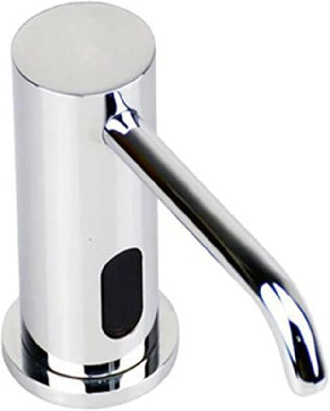 Automatic Touchless Soap Dispenser, Stainless Steel Automatic Liquid Soap Dispenser with 1000ml Bottle, Hands-Free Electronic Soap Dispensers(Chrome)