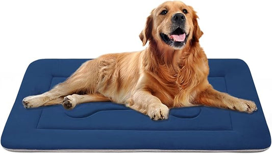 JoicyCo Dog Bed Large Crate Mat 42 in Non-Slip Washable Soft Mattress Kennel Pads