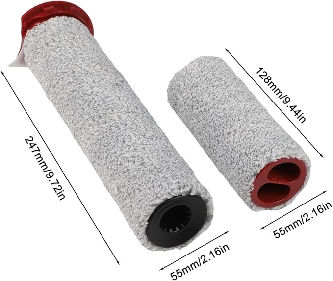 Replacement Roller Brush for Dyad Pro/Dyad Pro for Combo Wet and Dry Vacuum Vacuum Cleaner Filter Replacement Vacuum Cleaner Accessories and Parts