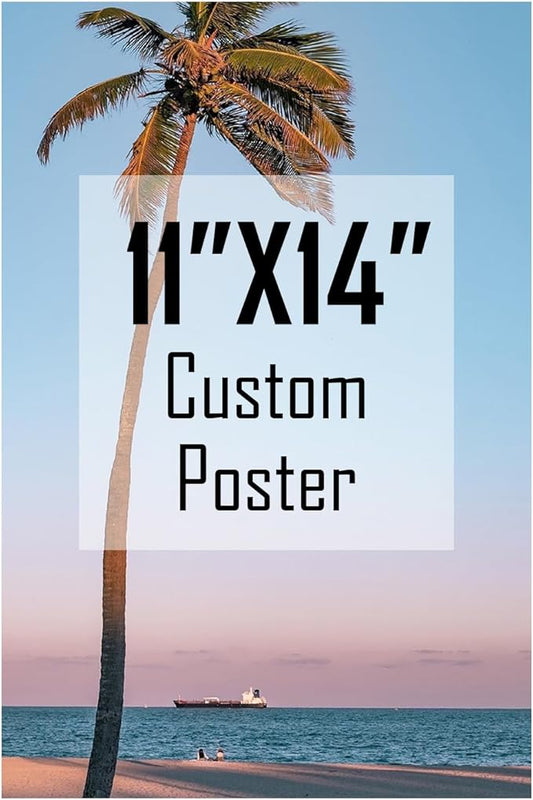 ZXDZSM Personalized Custom Canvas Prints(Unframe,11"X14"): Upload Your Image/Photo - Custom Personalized Photo to Poster Printing, Wall Art Prints ﻿