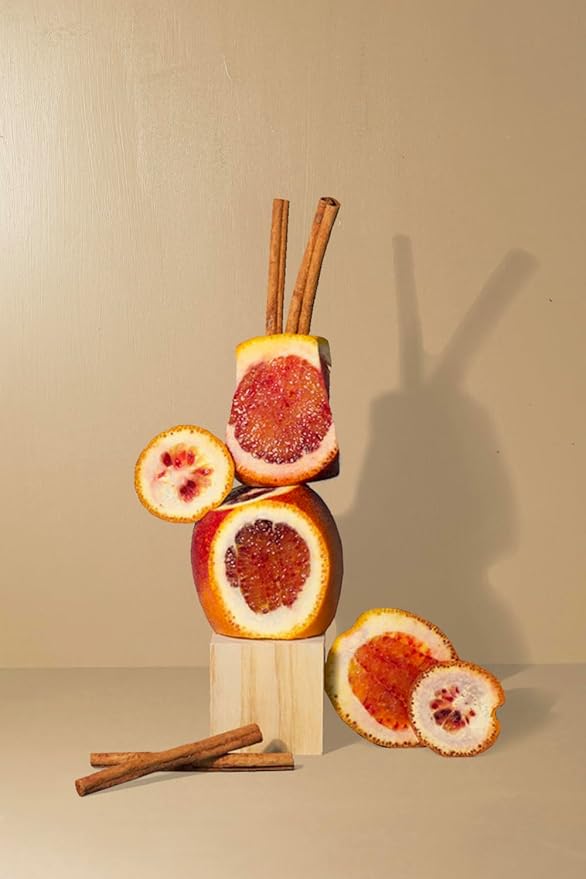 Luxury Reed Diffuser| True Hue | 3.75 fl oz | Glass and Rattan | Lasts for 2-3 Months | Fragrance Diffusers for Home | Handmade in USA (Blood Moon)