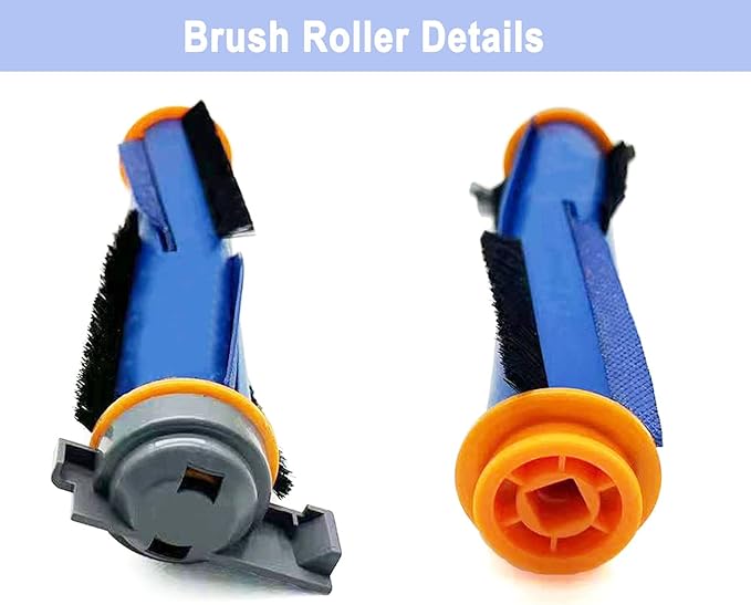 Accessories Kit for Shark AI AV2501S AV2501AE RV2502AE RV2610WA RV2610WD Vacuum Cleaner,1 Main Brush,3 Filters,6 Side Brushe,1 Roller Brush Cover,1 Pre Filter,1 Filter&1 Pre-Motor Foam&Felt Filter