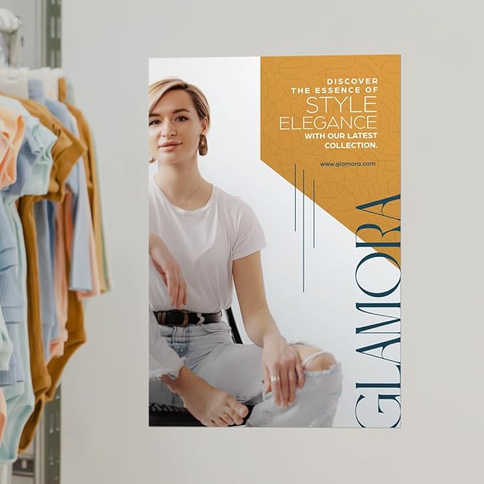 GotPrint Custom Large Posters, Glossy, Vertical | Upload Design or Add Text | Personalized Photo | Wall Art Prints Home Decor 22 x 28, 4 Qty