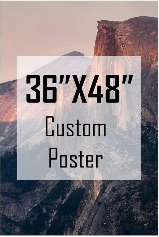 ZXDZSM Personalized Custom Canvas Prints(Unframe,36"X48"): Upload Your Image/Photo - Custom Personalized Photo to Poster Printing, Wall Art Prints ﻿