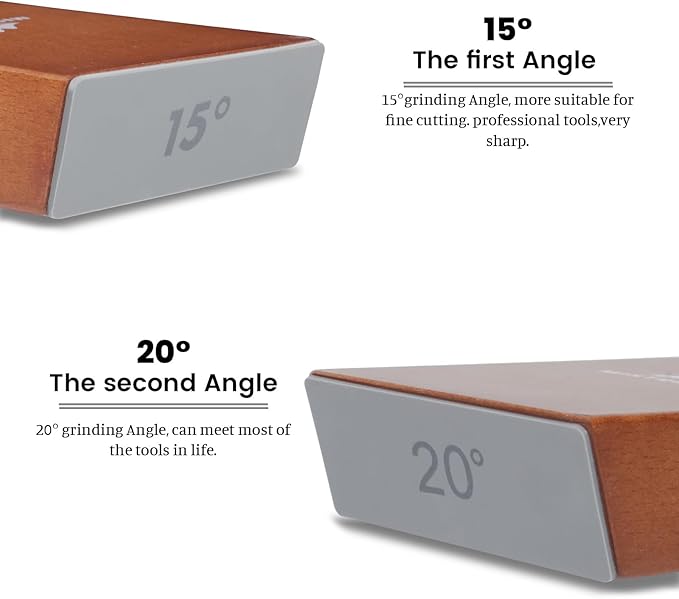 Kitchen Knife Sharpener tool with 15° & 20° Magnetic Angles, Professional Rolling knife Sharpener kit for Chefs, Ceramic & Stainless Steel Blades, Easy to Use,Gift for Home Cooks