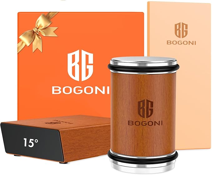 Knife Sharpener, Rolling Knife Sharpener with Diamond and Ceramic Discs, 15° and 20° Magnetic Angle, Roller Knife Sharpening for Kitchen and Pocket Knives, Razor-Sharp Knife Sharpening Kit, Ideal Gift