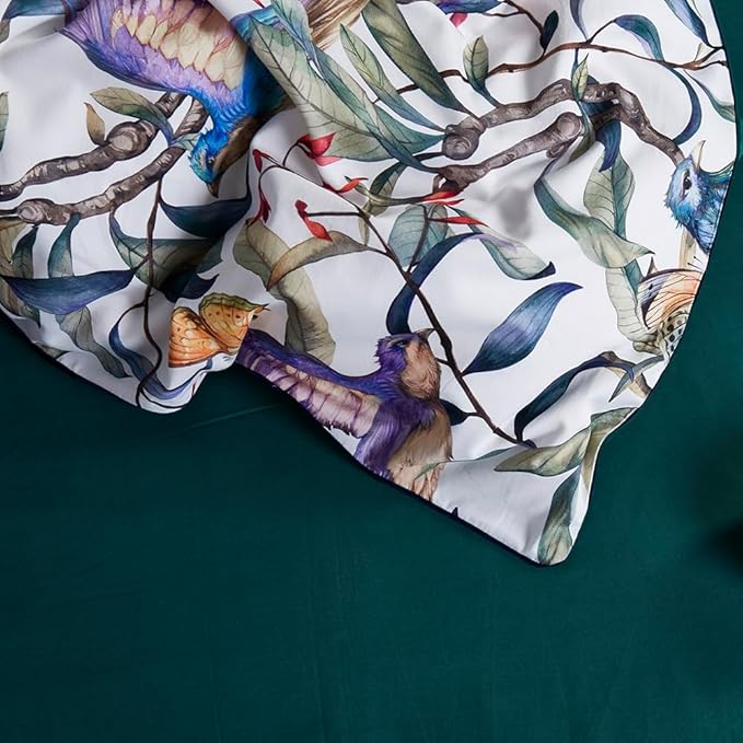 Cupocupa Duvet Cover Set;Duvet Cover Full Bedding Set Fluffy Boho Duvet Cover Set Paisley Floral Bedding Collection Duvet Cover with Pillowcases