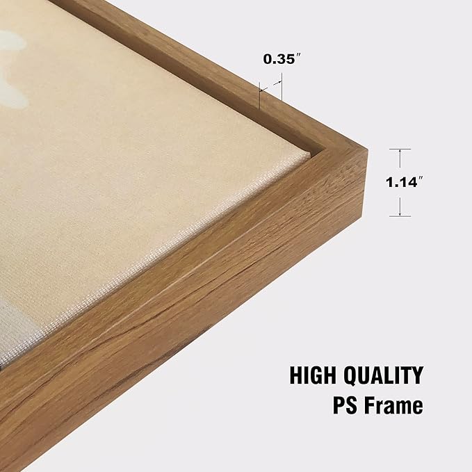 Wieco Art Framed Art Great Wave of Kanagawa Katsushika Hokusai Giclee Canvas Prints Wall Art Abstract Seascape Paintings for Home Living Room Decorations