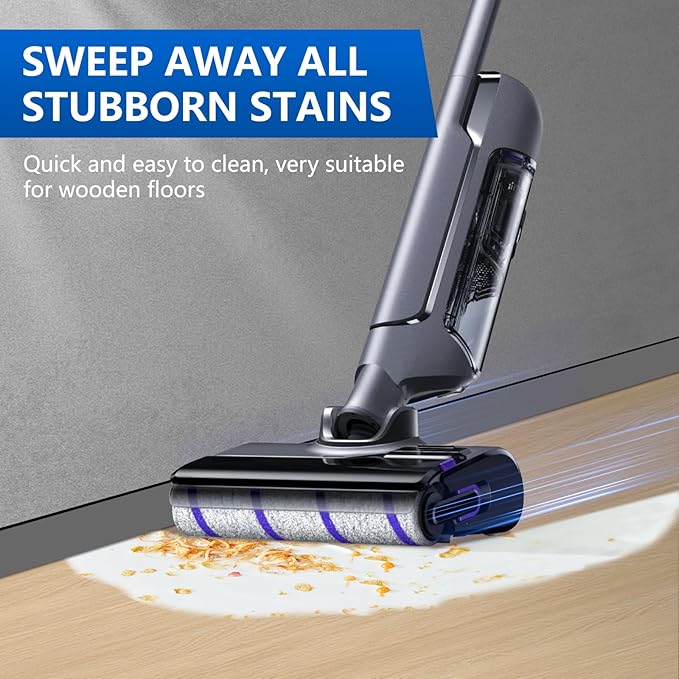 keluke 6 Pack Replacement Roller Brush and Vacuum Filters Compatible with Narwal S20 Pro Wet Dry Vacuum Cleaner,Vacuum Accessories Kit 2 Roller Brush，4 HEPA Filters for Home Cleaning