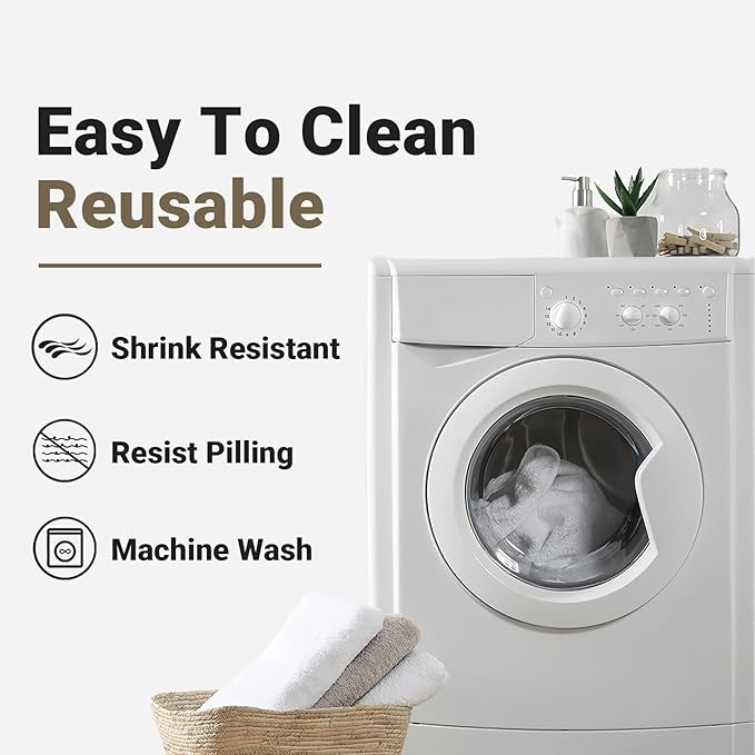 Textured Table cloth for Rectangle table, Heavy Duty Farmhouse Tablecloth Solid Cotton Linen Waterproof Wrinkle Free Burlap Table Cover for Kitchen Dining,Party, Light Brown 55''x75'',4-6 Seats