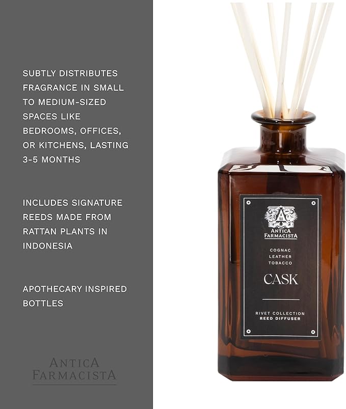 Antica Farmacista Home Ambiance Diffuser, Cask, 10.8 Fl Oz