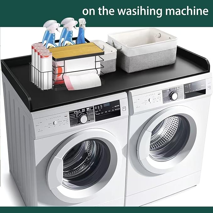 Trash Bag Dispenser Holder Under Sink, 3-in-1 Metal Garbage Bag Holder & Organizer with Bamboo Lid, Large Trash Bag Storage for Kitchen Cabinet, Pantry, Laundry Room Organization