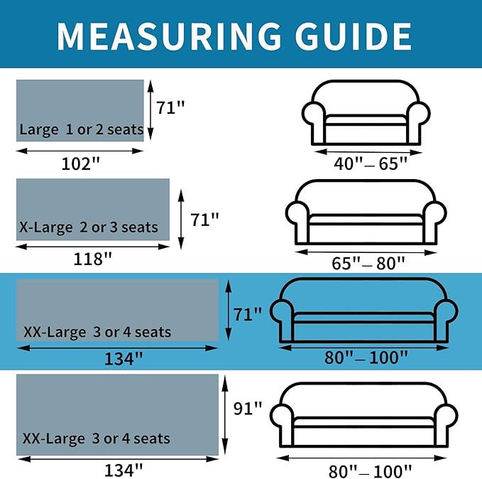 HAOMAIJIA Non Slip Couch Cover Sofa Covers for 3 Cushion Couch Washable sectional Couch Covers for Dogs pet Furniture Protector Couch Cover Blanket for Living Room (My-Black, 71"x134")