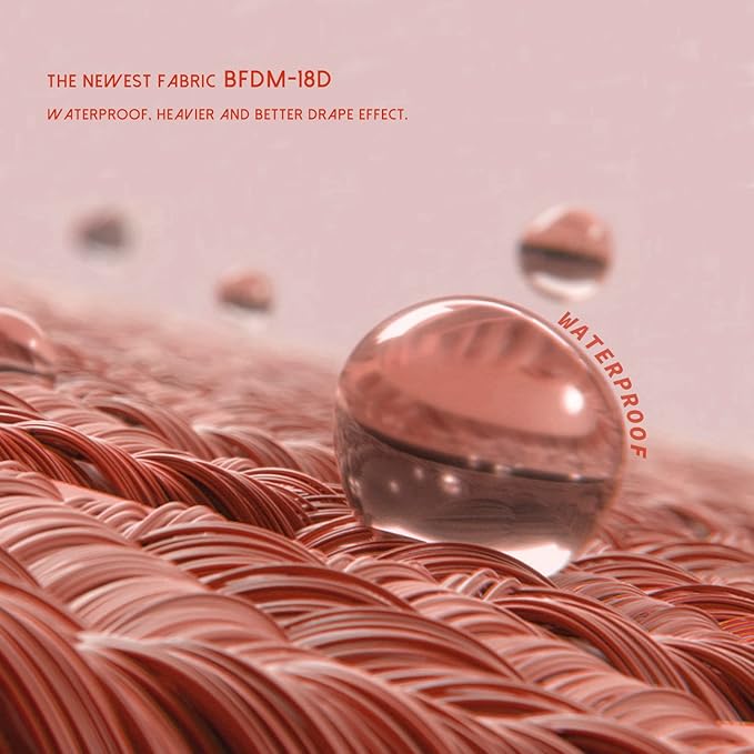 BALCONY & FALCON Small Square Tablecloth Washable Wrinkle Resistant and Water Proof Table Cloth Decorative Linen Tablecloths for Bedside End Table Bedroom Nightstand (Ruby Red, 35x35)