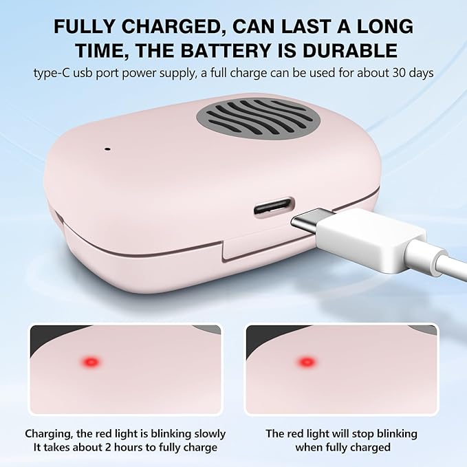 Toothbrush Covers Case and Holder with Light,Toothbrush Covers with Holder, Rechargeable Portable Toothbrush Cleaner Case, Toothbrush Box Fan with Dryer（Pink）