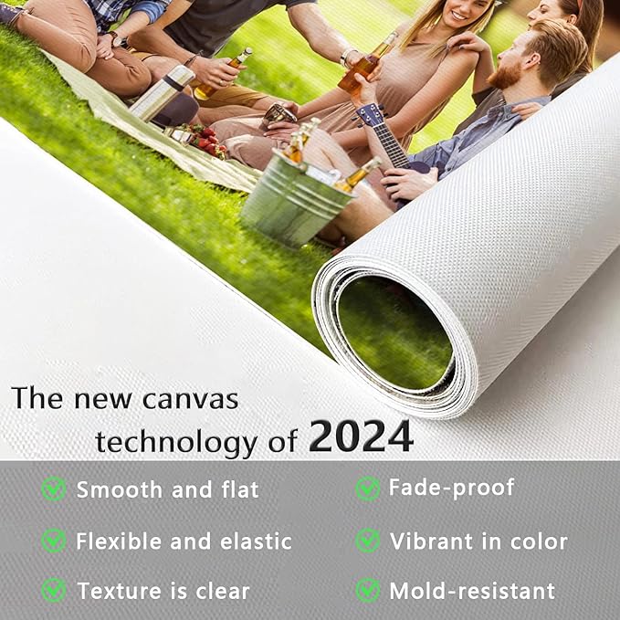 ZXDZSM Personalized Custom Canvas Poster (Unframe,22"X28"): Upload Your Image/Photo - Custom Personalized Photo to Poster Printing, Wall Art Prints ﻿