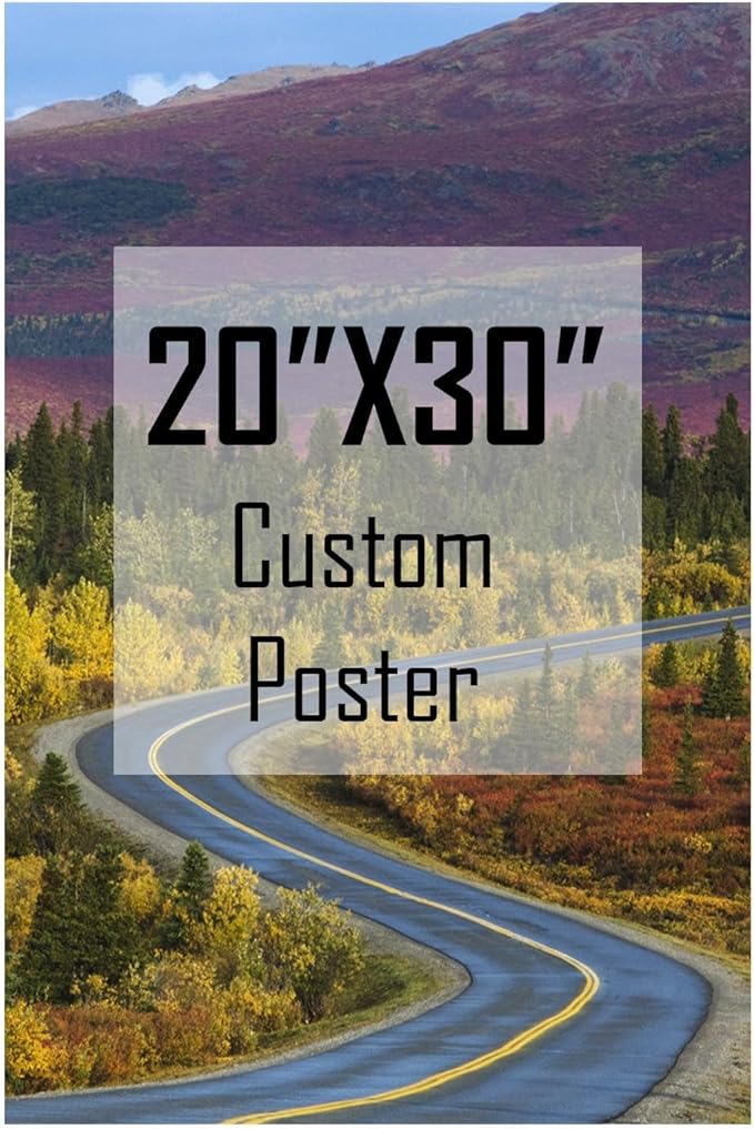 ZXDZSM Personalized Custom Canvas Prints(Unframe,20"X30"): Upload Your Image/Photo - Custom Personalized Photo to Poster Printing, Wall Art Prints ﻿