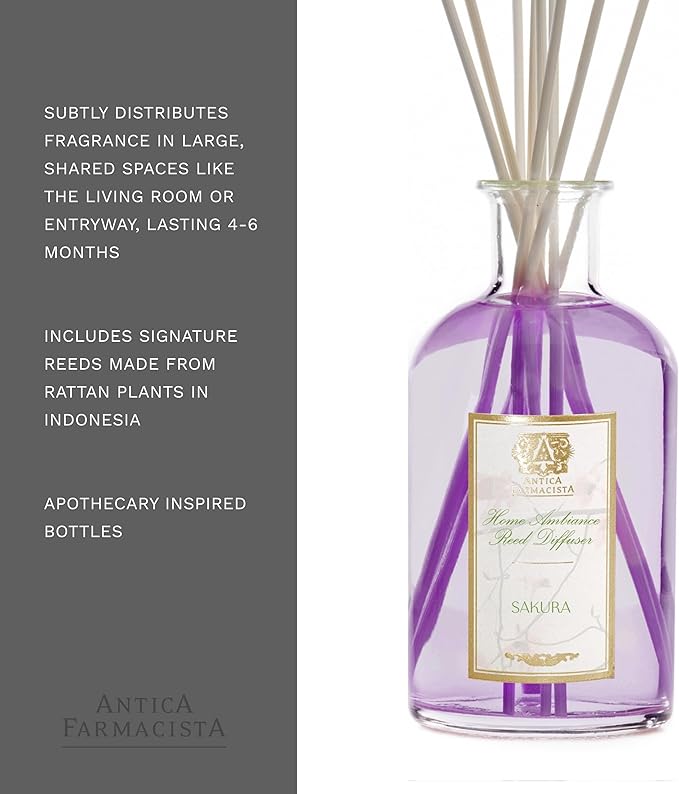 Antica Farmacista Home Ambiance Diffuser, Sakura, 16.9 fl oz