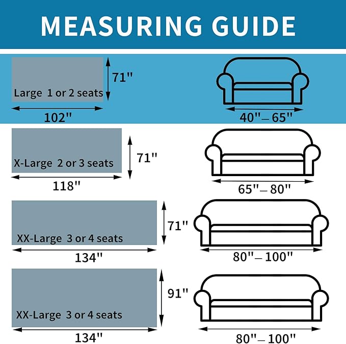 HAOMAIJIA Non Slip Couch Cover Sofa Covers for 2 Cushion Couch Washable sectional Couch Covers for Dogs pet Furniture Protector Couch Cover Blanket for Living Room (71"x102")