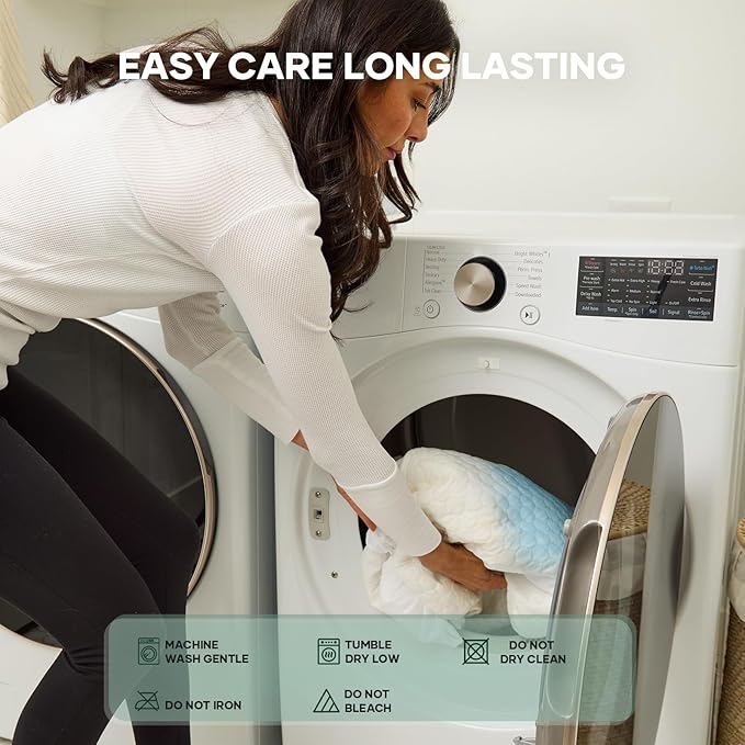 OhGeni 100% Waterproof Mattress Protector, Mini Crib Size Mattress Pad, Fits 3"-5" Mattresses with Deep Pocket, Cooling, Breathable Fitted Sheets, Soft Bed Cover, Noiseless, Machine Washable