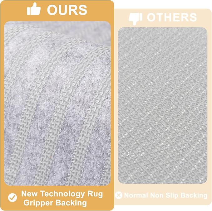 Tindbea Dog Mat for Muddy Paws,Absorbs Moisture Dirt Non-Slip Washable Mud Mat for Dogs,Soft Rubber Backing Front Inside Pet Rug for Entryway, Mud Dog Paws, Patio(20"x48",Beige)