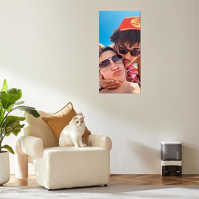 ZXDZSM Personalized Custom Canvas Poster(Unframe,20"X40"): Upload Your Image/Photo - Custom Personalized Photo to Poster Printing, Wall Art Prints ﻿