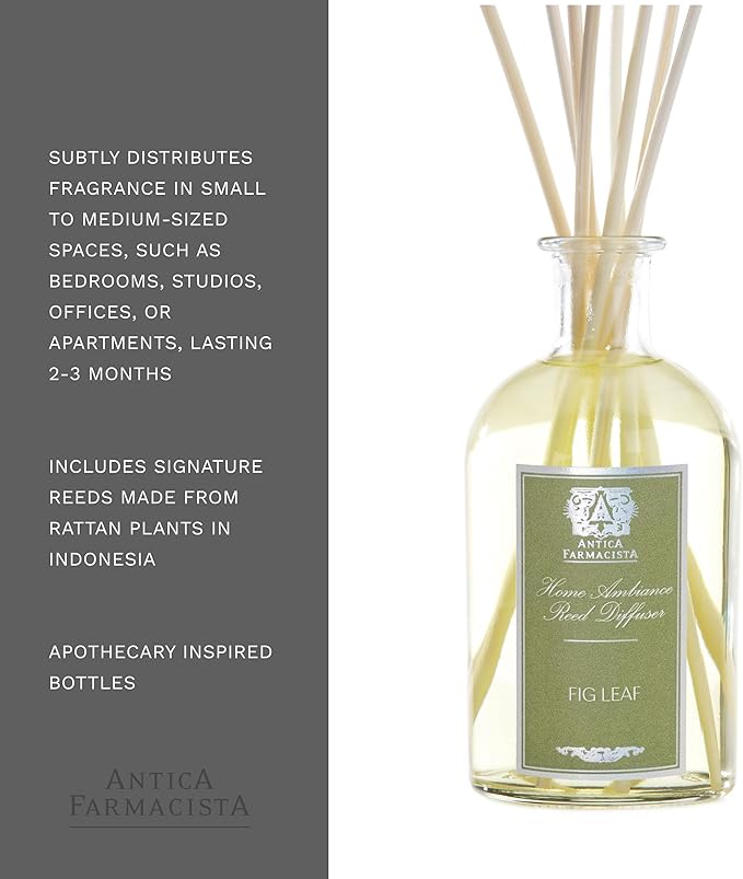Antica Farmacista Home Ambiance Diffuser, Fig Leaf, 8.45 Fl Oz