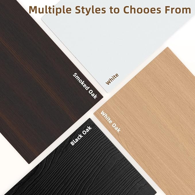 Dual Monitor Stand Riser, 40" Large Computer Monitor Stands for 2 Monitors, Wooden Desktop Organizer Shelf for Office Desk Computer, Laptop, TV, Monitor, Printer