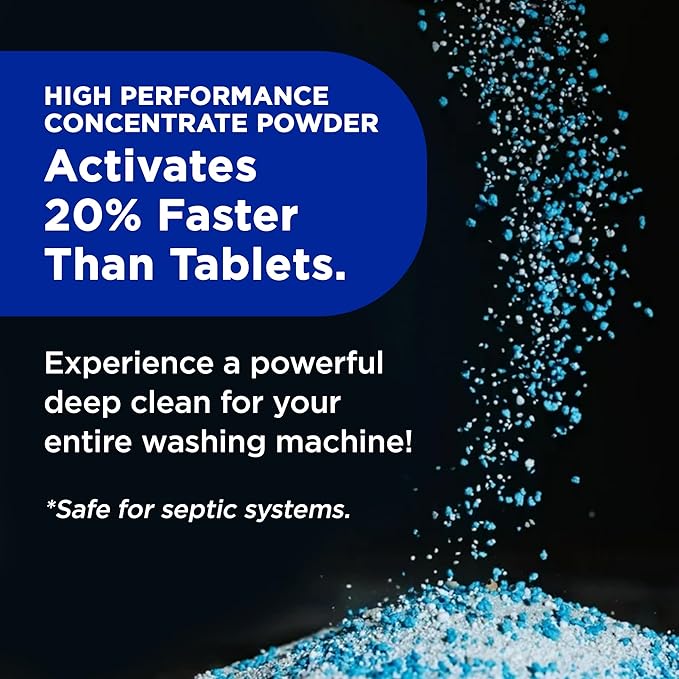 Tide Washing Machine Cleaner, Washer Machine Cleaner with Oxi for Front and Top Loader Washer Machines, Deep Cleaning Residue & Odor Eliminator, 7 Month Supply