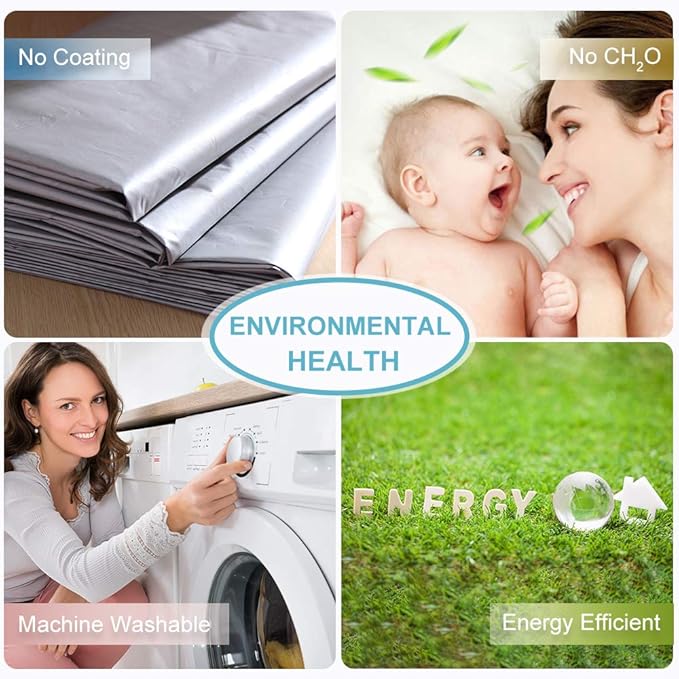 RYB HOME Curtains 84 inch Long - Blackout Curtains Privacy for Living Room Bedroom Bay Window Patio Door Decor, W 42 x L 84, Beige, 1 Pair