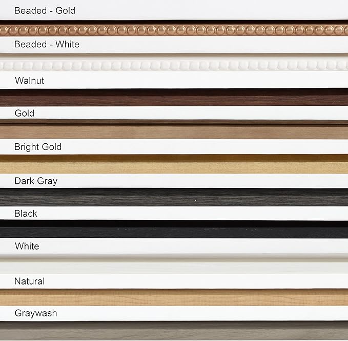 Kate and Laurel Custom Printed Framed Canvas Wall Art, 38x28 Black, Sylvie Personal Canvas Print with Your Photos for Bedroom or Living Room Gallery Wall Decor | Printed and Hand Framed in the USA