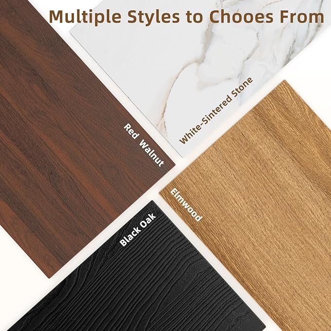 Monitor Stand Riser, Wood & Acrylic Computer Monitor Stand Desk Desktop Organizer Table for Home, Office Workspace, Laptop Riser, Printer, PC & TV Screen Riser