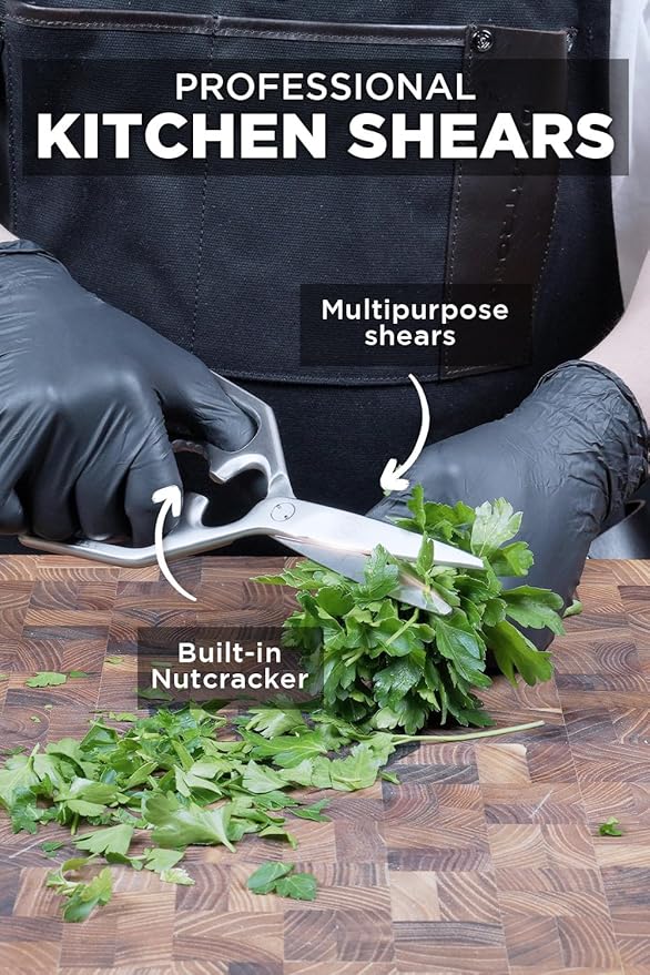 Dalstrong Pizza Wheel Cutter, Whetstone Knife Sharpener & Kitchen Scissors All Purpose -High-Carbon Heavy-Duty Stainless Steel - G10 Handle - Razor Sharp & Blade Cover