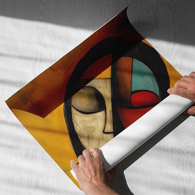 Large Abstract Wall Art - Art Poster Prints - Pablo Picasso Style Prints - Art Posters And Prints - Picasso Style Wall Art, stiker_16