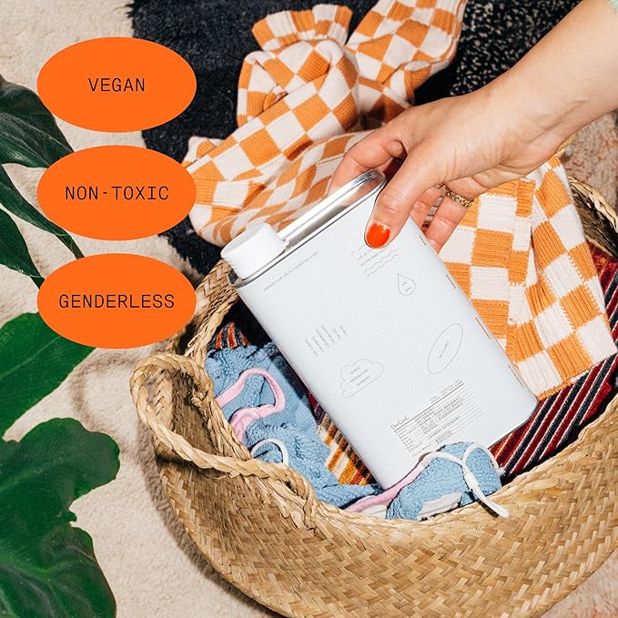 DedCool Liquid Laundry Dedtergent | 05 Spring | Luxurious Fresh Floral Fragrance Detergent | Removes Stains | Infused with Natural Essential Oils | Non-Toxic | 60 Washes | 32 fl oz