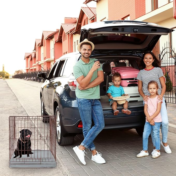 Dog Bed Cover Replacement Washable,Crate Pad Cover with Zipper,Oxford Dog Bed Sheets,Pet Bed Cover Hair Easy to Remove (Gray #1, 40 * 27 * 4inch)