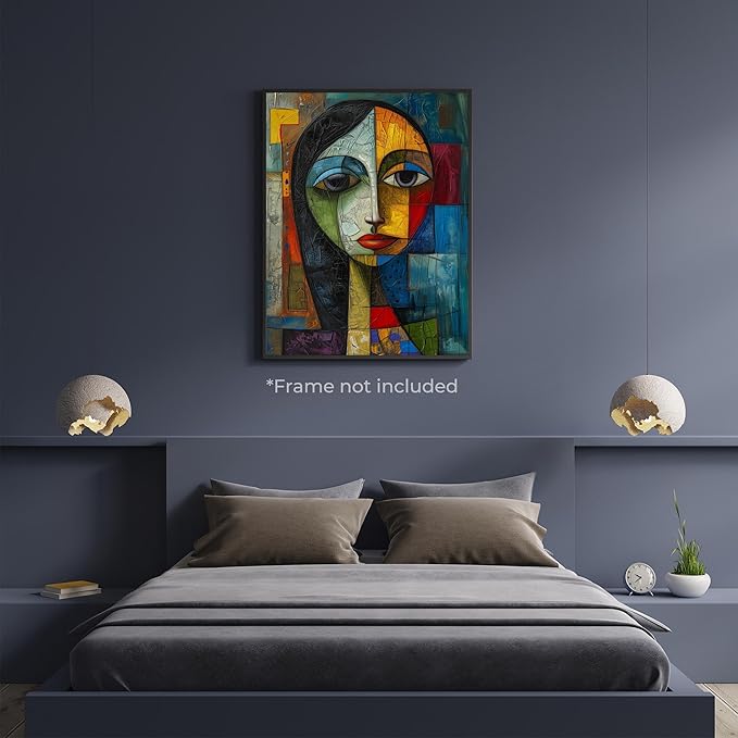 Art Poster Prints - Picasso Style Poster - Large Abstract Wall Art - Picasso Style Art Poster - Painting Posters - Picasso Style Art Print