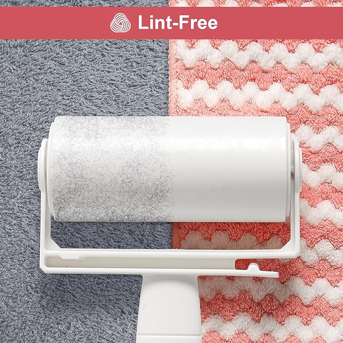 JOYMOOP 54 Packs Microfiber Cleaning Cloths, 10" x 10" Kitchen Towels – Reusable Cleaning Rags, Lint-Free, Super Absorbent Cleaning Cloths for Kitchen, Car, and Household Cleaning, Pink